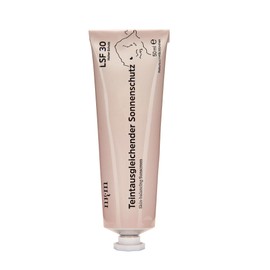 nkm Naturkosmetik München Teintausgleichender Sonnenschutz - 50 ml - Sonnencreme mit LSF30 - Mineralischer UV-Schutz - Schützend & Pflegend - Vegan - Für alle Hauttypen