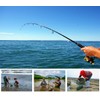 500PCS Premium Fishhooks, 10 Sizes High Carbon Steel Fishing Hooks,