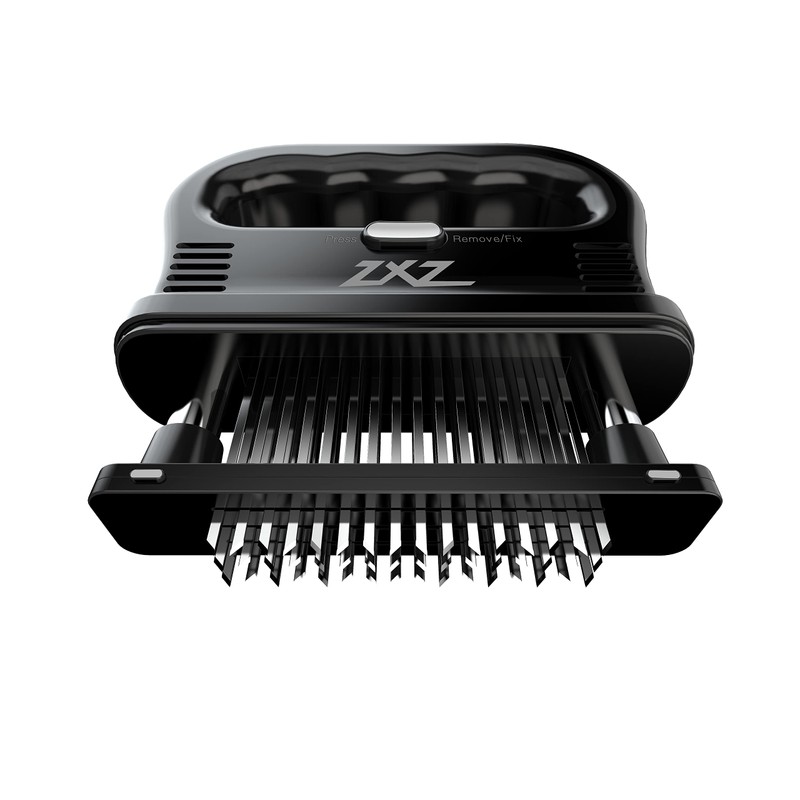 ZXZ Premium Meat Tenderizer Mallet – 48 Stainless Steel Blades,