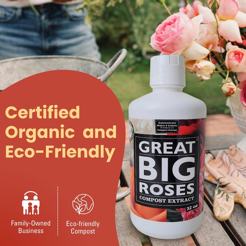 Great Big Roses – Soil and Rose Fertilizer Booster to