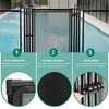 YITAHOME Pool Fence Gate, 4 x 3.2Ft Pool Safety Fence