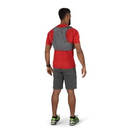 Osprey Duro 6L Men's Running Hydration Vest with Hydraulics Reservoir, Seaweed Green/Limon, Medium