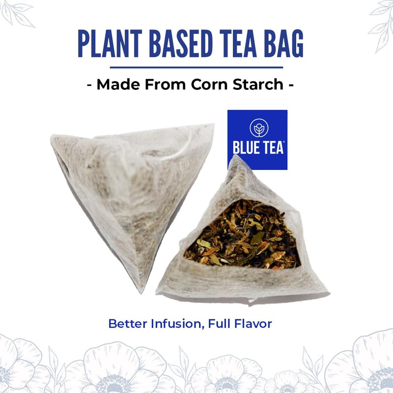 BLUE TEA - Indian Chai Masala - 12 Count -