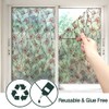 UNI Window Film Static Clings Non Adhesive 3D Stained Glass