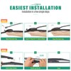 26" 17" 12" Windshield Wiper Blades Replacement for Nissan Rogue