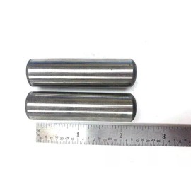 Unbranded 5/8 X 2-1/4 DOWEL PINS HEAT TREATED ALLOY STEEL - BRIGHT FINISH - 2 PIECES
