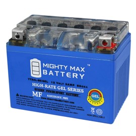 Mighty Max Battery YTX4L-BS 12V 3Ah Gel Battery for Honda NQ50 Spree 50CC 84-'85 Brand Product