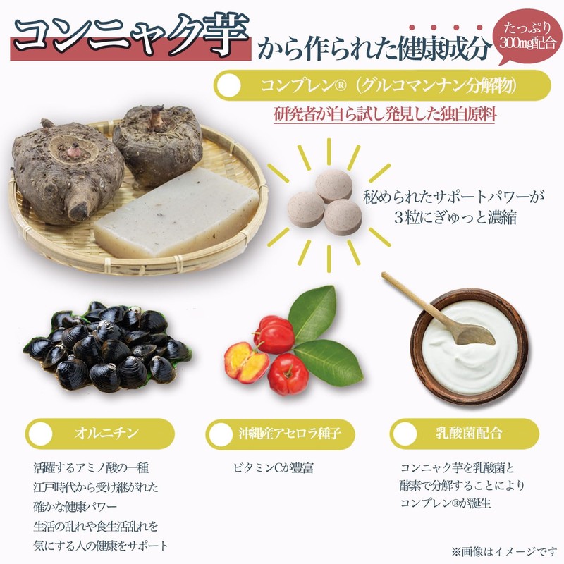 ナチュラス 乾杯王 (医師と共同開発) パーティーや乾杯のお供に （ 10包入×3 / 個包装タイプ/1包3粒入/1回目安3～9粒) コンプレン/オルチニン/沖縄産アセロラ種子配合 ウコン