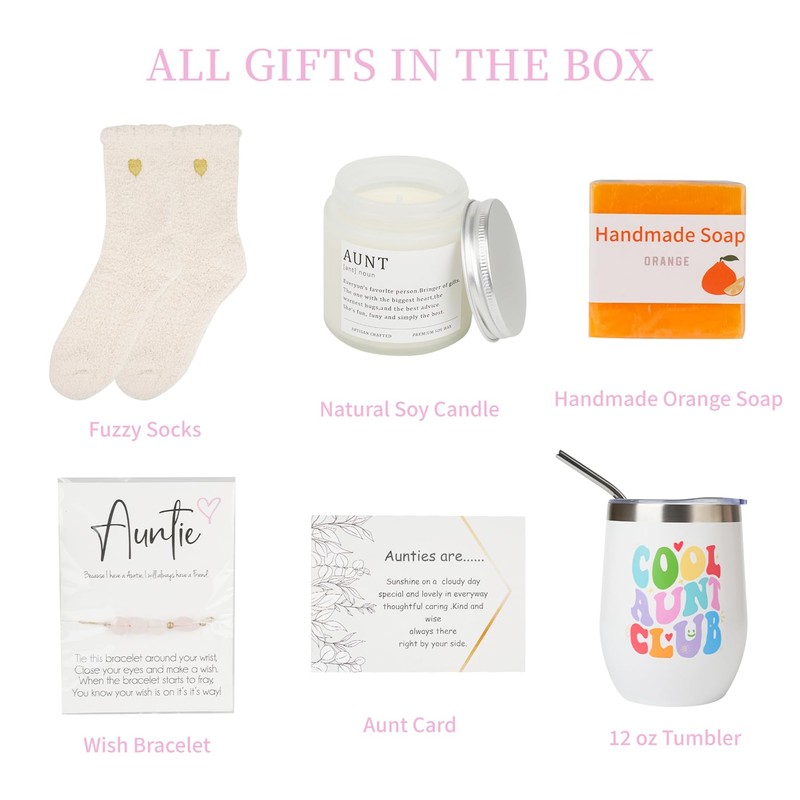 Aunt Gifts From Niece, Nephew-Cool Gifts For Aunt, New Aunt,
