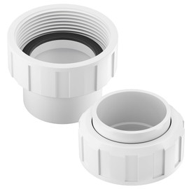 2 Pack - Salt Cell Union 2-Inch Kit Compatible with Hayward GLX-CELL-UNION 2-Inch Union,Nut and Tailpiece,for Hayward Salt Chlorine Generators - TurboCell Salt Cell