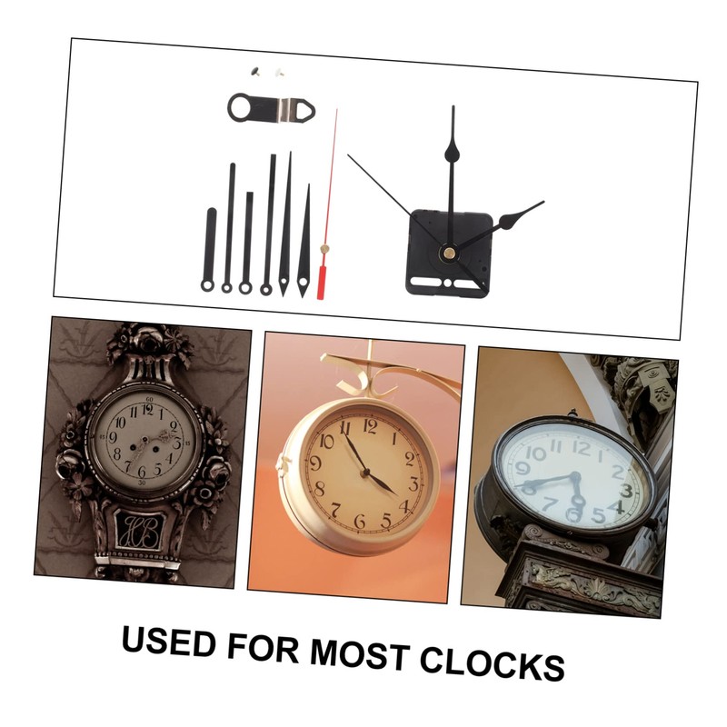 Operitacx 1 Set Metal Clock Hands with Iron Hooks and