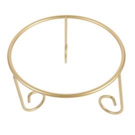 Ipetboom Gazing Ball Display Stand Sturdy Metal Base for Crystal Spheres Multi Functional Outdoor Indoor Decor Holder for Gazing Balls for Home and Office Display