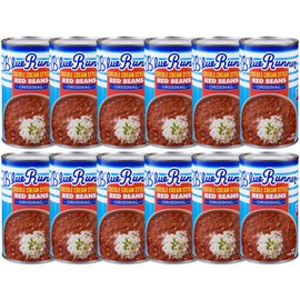 Blue Runner Creole Cream Style Red Beans 27 Ounce (Pack of 12)