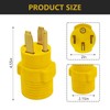 NEMA 14-50P to 14-50R Extension Adapter, 50 Amp Extension Plug