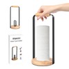 Gigecor Kitchen Paper Towel Holder Countertop for Standard and Jumbo-Sized Paper Towels,