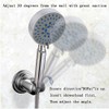 BOPai Vacuum Suction Cup Shower Head Holder, Adjustable 20 Degrees