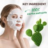 OUPEICHARM Cactus Bubble Face Masks Sheet（12Pack）
