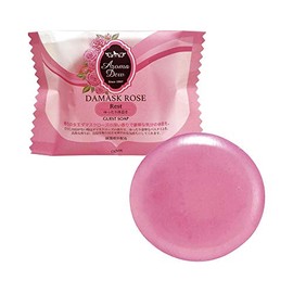 Clover Corporation AromaDuu Glycerin Guest Soap, Damask Rose, 1.2 oz (35 g)
