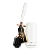Toilet Brush and Holder Set, Toilet Bowl Brush with Long