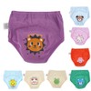 8PCS Baby Cloth Cartoon Waterproof Diapers Nappies Toddler 4 Layers