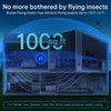 Flying Insect Trap Plug in Mosquito Bug Zapper Indoor Gnat