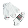 Wigwam Super 60 Ankle Socks, No Sho-Light, 3 Pair Set,