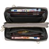 styleBREAKER 02012364 Women's 2-in-1 Mini Bag Shoulder Bag with Grained