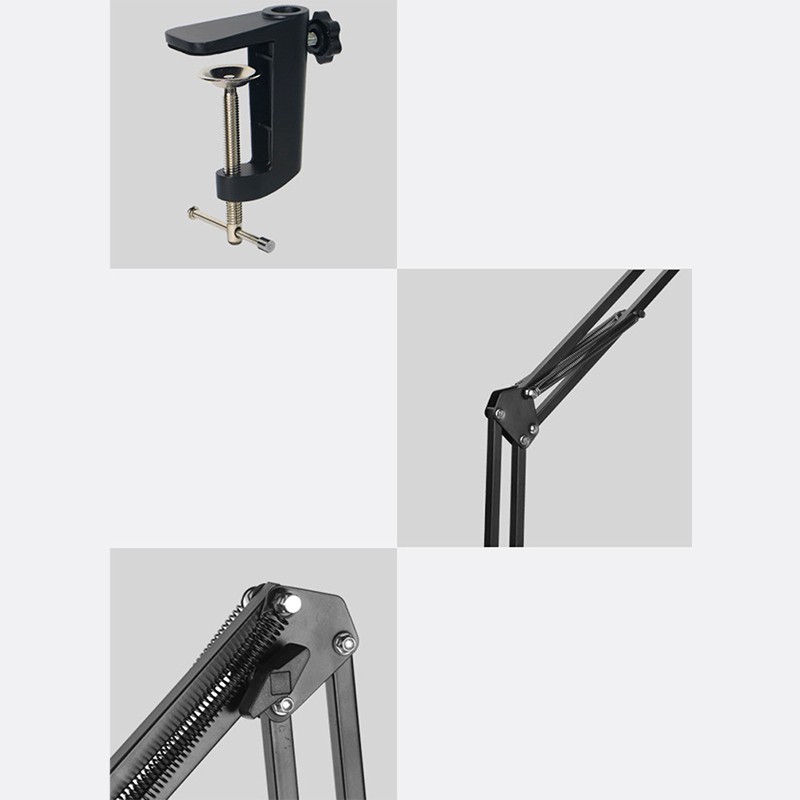 LED Folding Long Arm Eye Protection Reading Desk Lamp USB