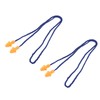 2Pcs Earplug Soft Silicone Ear Plug Tree Design Noise Reduction
