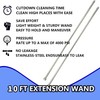 Hourleey Pressure Washer Extension Wand, 120 Inch (10ft) Stainless Steel