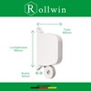 Rollwin 2 x Roller Shutter Belt Winder Surface-Mounted – from