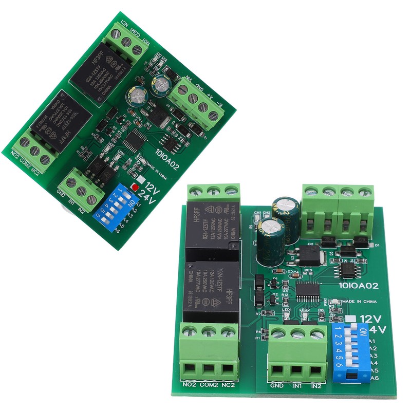 Relay Module 2 Channel RS485 Control Board Switch Controller DC