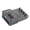 2 Channels Sound Card Mixer, High Accurate USB Sound Console