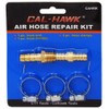 5pc 3/8" Air Hose Repair Kit Solid Brass