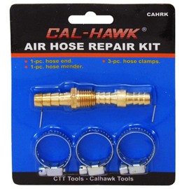 5pc 3/8" Air Hose Repair Kit Solid Brass