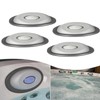 4 Pack 2472-824 Spa Oval Pillow Insert + Back Mount