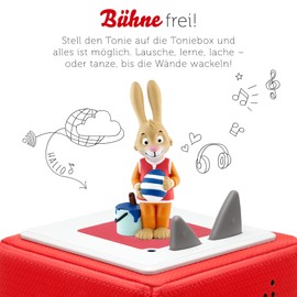 tonies tonies Hörfiguren für Toniebox, Rolf Zuckowski – Rolfs Hasengeschichte, Oster-Hörbuch mit Liedern für Kinder ab 4 Jahren, Spielzeit ca. 40 Minuten