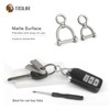 TISUR D-Rings with Screw Shackle Horseshoe U Shape Key Ring
