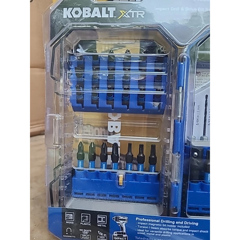 Kobalt XTR Impact Drill & Drive Bit Set 40pc