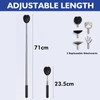 5-Piece Telescopic Back Scratcher Set, Stocking Stuffer Gadgets Gift Box,