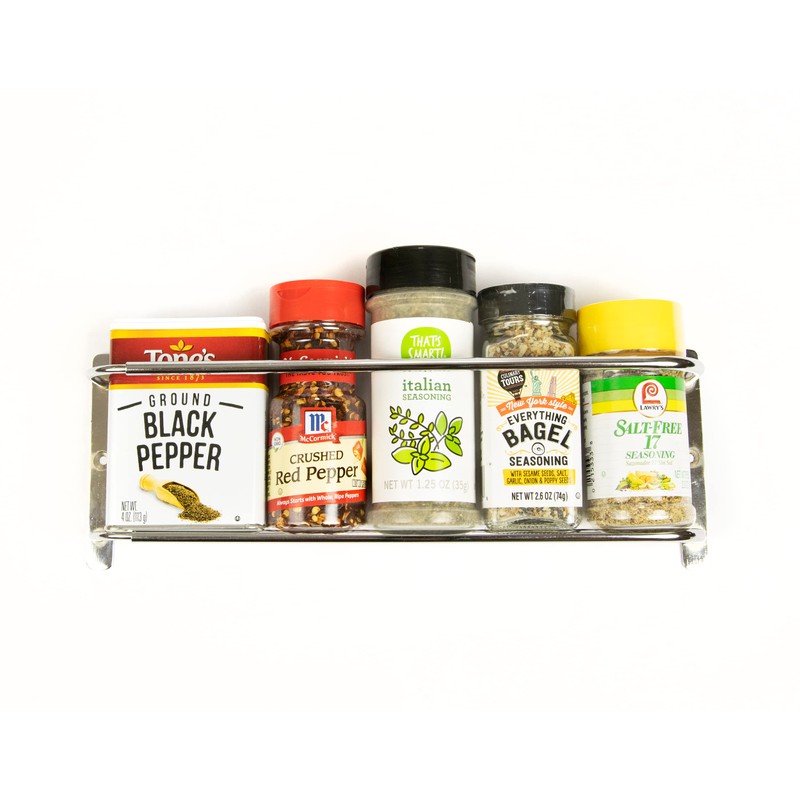 Nifty Solutions Spice Racks (Door/Wall Stainless Steel Spice Rack)