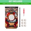 GoSports Strikeout Challenge Baseball Toss Doorway Game - Includes Universal
