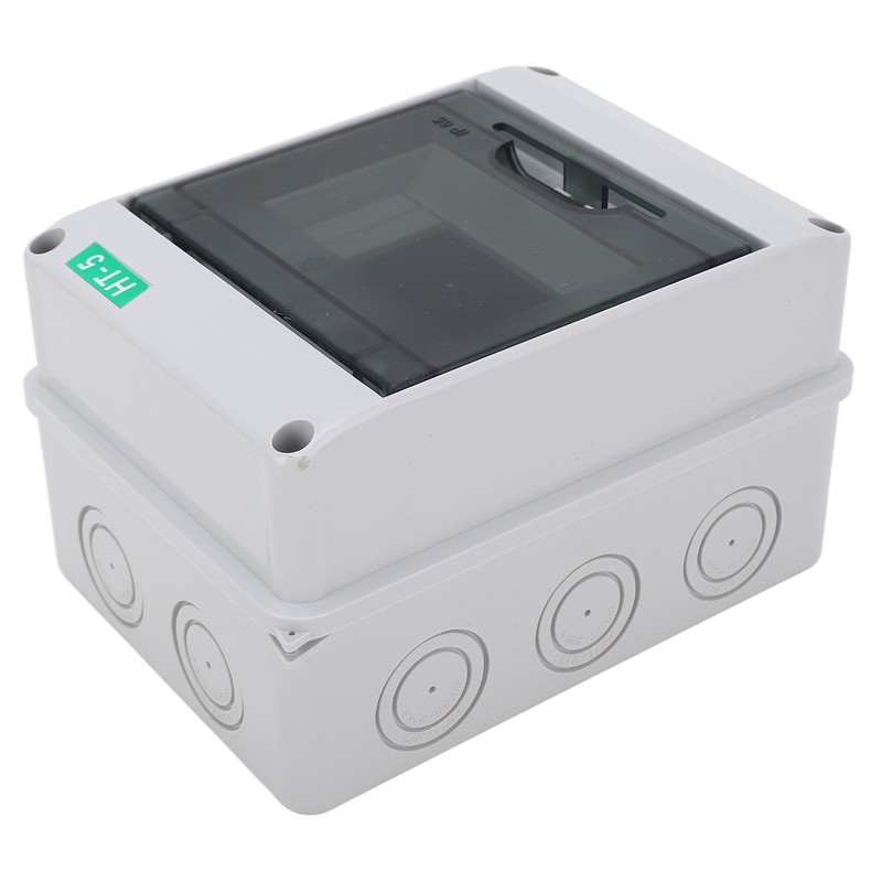 Circuit Breaker Box PC IP65 Waterproof 5 Way Transparent Cover
