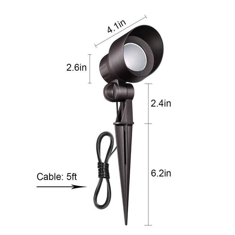 Outdoor Landscape Lighting Low Voltage Garden Landscape Lights Spotlight Uplight,