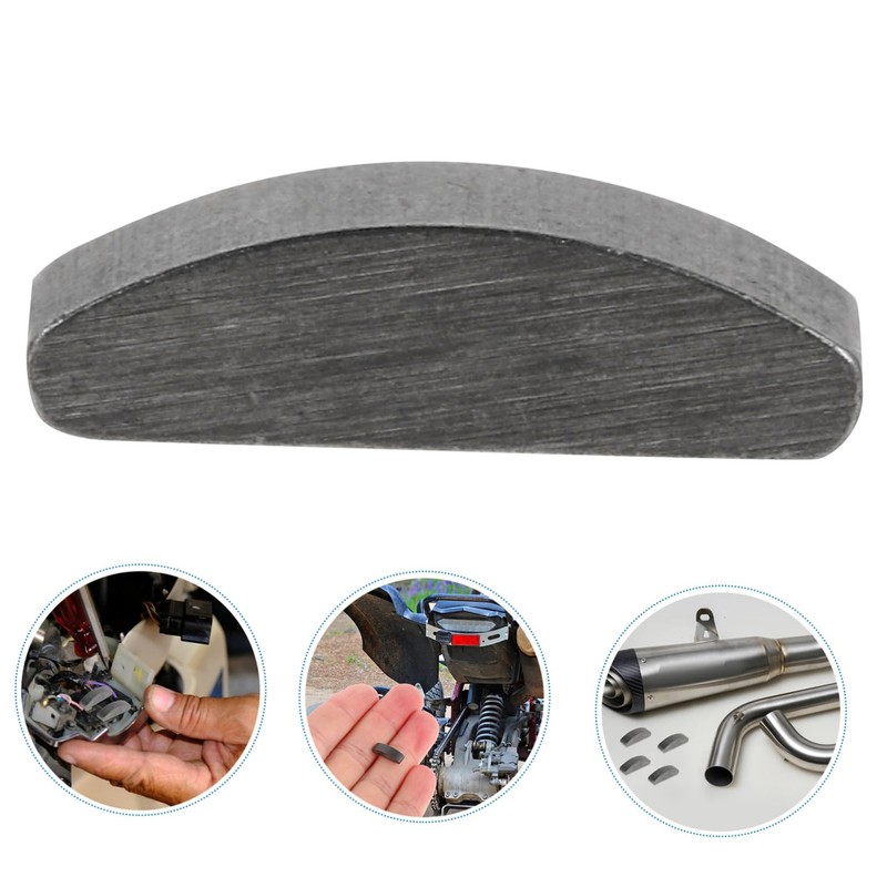 ABOOFAN Metal Woodruff Key for Atv Motorcycle Engines Durable Semicircle