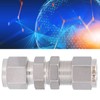 316 Stainless Steel Double Ferrule Compression Fitting Bulkhead Connector AccessoryФ1/2