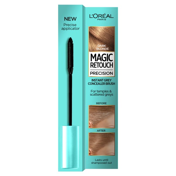 L'Oreal Magic Retouch Dark Blonde Precision Instant Grey Concealer Brush
