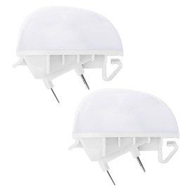 EAGLEGGO 2 Packs W11251749 Refrigerator LED Light Bulb for Whirlpool Kitchenaid Kenmore Amana Refrigerator Freezer Light Bulb Replacement AP7192759 W11520324 W11468934 W11549780 W11449273 W11602886