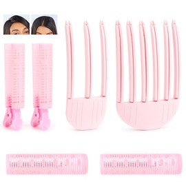 6 Pieces Volume Clips Hair Set, Naturally Fluffy and Voluminous Hair Clip for Fluffy Ponies, Simple and Durable Fluffy Hair Root Clip, Suitable for Men and Women