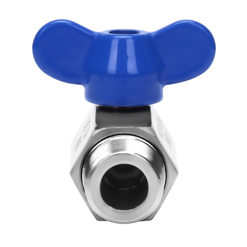 DERNORD Stainless Steel Ball Valve -3/8 Inch NPT Thread Male